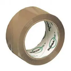 Bestpreis SUPRA PP-Packband SUPRAPRO - braun - 5 cm x 66 Meter - VE 36 Rollen