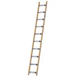 Must-Have Dachleiter - Aluminium/Holz - Krause - 2,25 m bis 5,05 m Länge