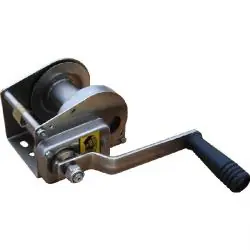 Edelstahlseilwinde "4 AFI" - Seil-Ø 4 mm - Trommel-Ø 40 mm Neue Kollektion