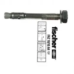 Bolzenanker FAZ II 10/10 R - Gewinde M 10 x 53 mm - Dübellänge 95 mm - Preis per Stück Sichere Zahlung