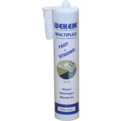 Schnäppchen Kleb- und Dichtstoffmasse - standfeste Paste - 290 ml - "MULTIFLEX STRONG WK-124-300"
