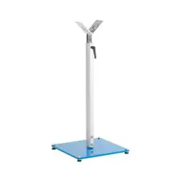 Sonderangebot Materialauflageständer TO-MAS - 2 Kugelrollen in V-Gabel - Tragkraft 100 kg