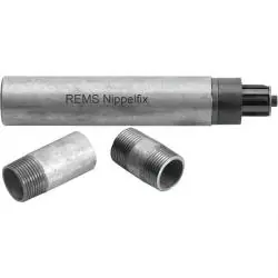 Markenprodukt Fixierhilfe für Rohrnippel - "REMS Nippelfix" - 1/2"-4" - automatisch innenspann
