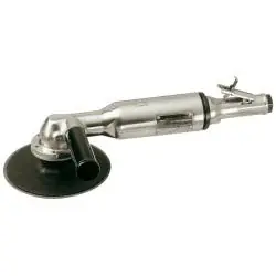 Abverkauf Industrie Druckluft Winkelschmirgelmaschine 77A, für 180 mm - 230 Schleifscheiben, 1,12 kW, 2500 1/min - 6000 1/min