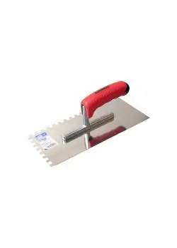 Aktuell Glättekelle "ERGO-TOP" - rostfrei - gezahnt - 8x8 - Länge 280 mm