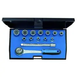 Steckschlüssel-Satz 1/4" - 17-teilig - UD-Profil - 4 bis 13 mm Neu Im Sortiment