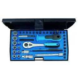 Aktuell Steckschlüssel-Satz - 1/4" - 40-teilig - UD-IN-IS-PH-PZ-TX