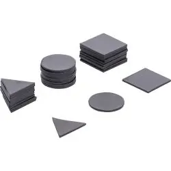 Schneller Versand Magnet-Satz - flexible Ausführung - Unterschiedliche Größe und Form - Inhalt 30-tlg.