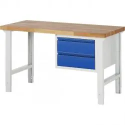 Werkbank "Basic 7125" - höhenverstellbar - max. 750 kg - mit Schubladen Knallerangebot