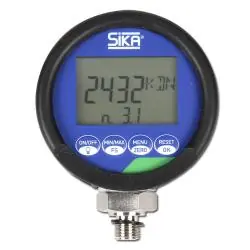Digitales Manometer Typ E2 - Druckbereich -1...40 bar - Genauigkeit 0,5 % .v E. Neu Im Sortiment